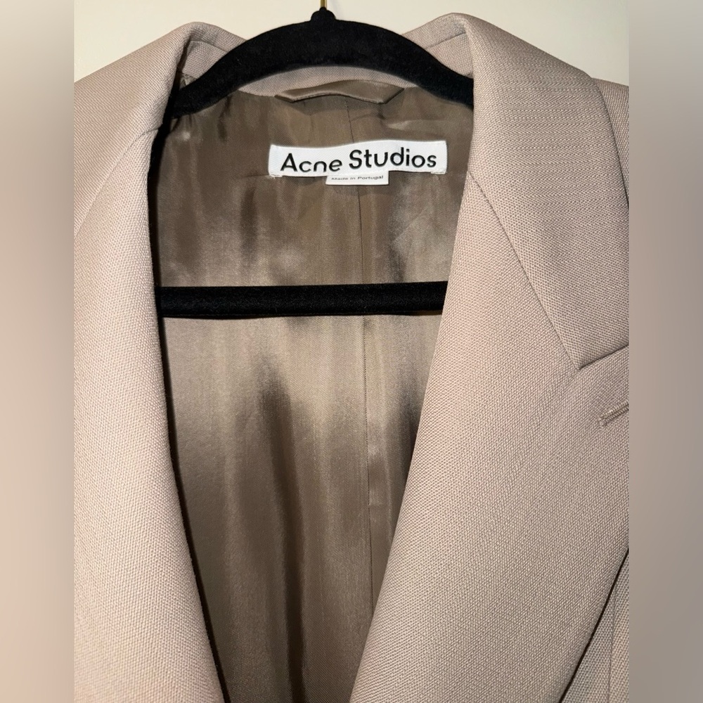 Acne Studios Blazer, 34, Cold Beige - Picture 11 of 16